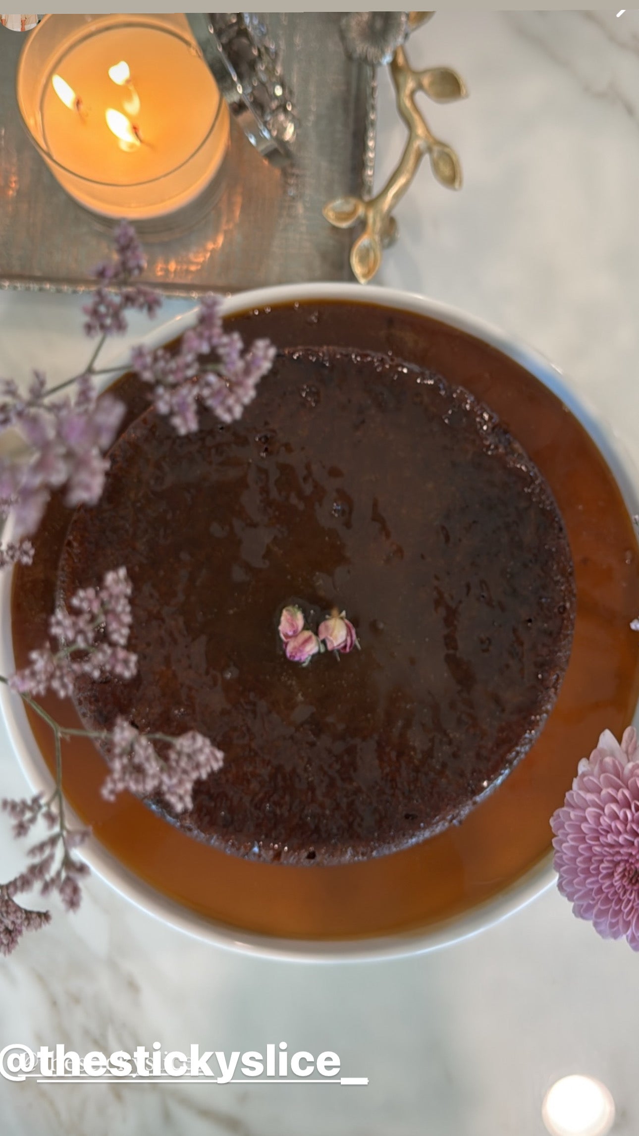 Layered Sticky Toffee Pudding Cake
