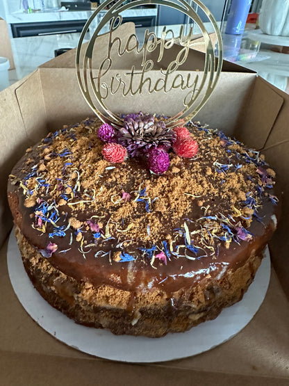 Layered Sticky Toffee Pudding Cake